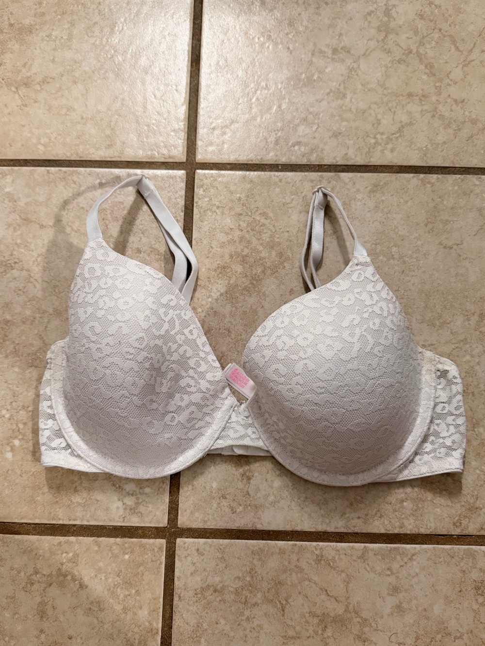 White Lace Bra